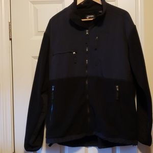 Wrangler Men's Black Fleece Jacket- size L
